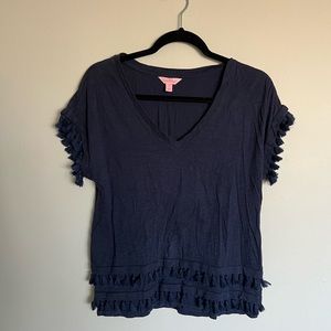 Lilly Pulitzer Tassel Top